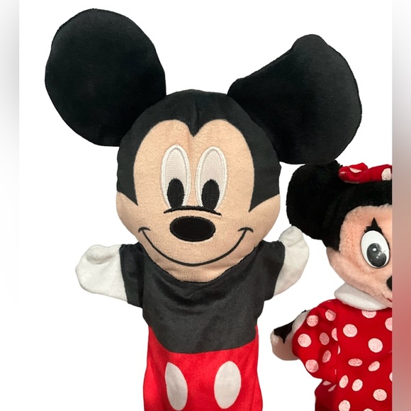 Disney Mickey and Minnie Mouse hand puppets. - Picture 2 of 4